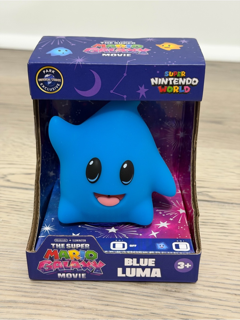 NEW Universal Epic Universe Nintendo World Mario Galaxy Luma Shoulder Pal Blue